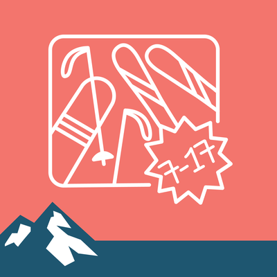 Age 7 to 17 ski Saturday 12:30pm