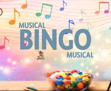 Bingo Musicale -vendredi le 6 mars